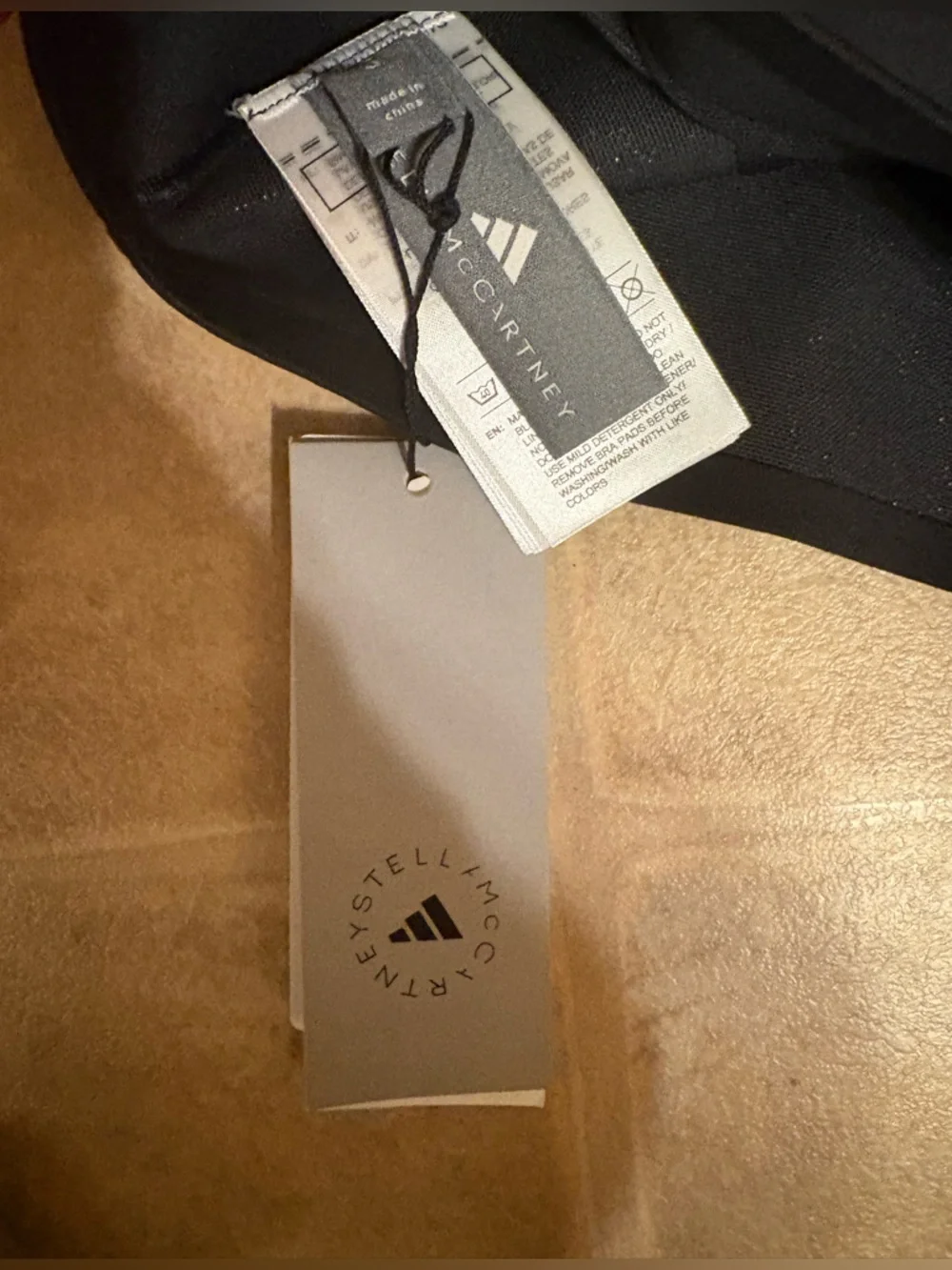 NWT Stella McCartney x Adidas True Purpose sports‎ bra black